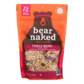 Bear Naked Granola - Triple Berry Fit - Case Of 6 - 12 Oz. Bear Naked Granola - Triple Berry Fit - Case Of 6 - 12 Oz.